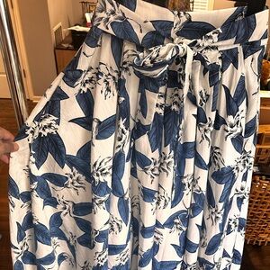 Gown-like maxi skirt